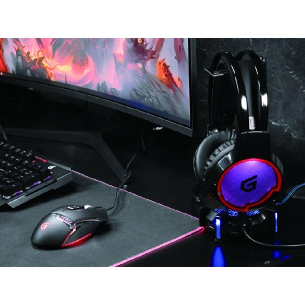 AURICULAR GAMING CONCEPTRONIC ATHAN01B 7.1 LUCES LED 7 COLORES PARA PC / PS4