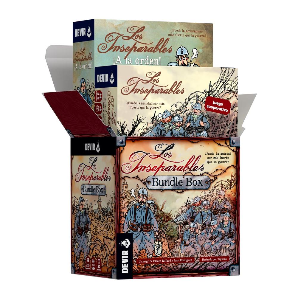 JUEGO DE MESA LOS INSEPARABLES BUNDLE BOX