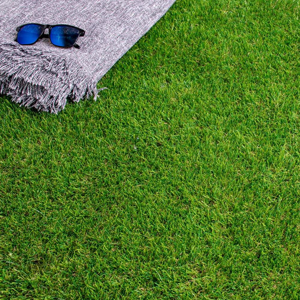 3NOD CESPED ARTIFICIAL 2M X 4M 40MM DE ALTURA ALTA DENSIDAD COLOR VERDE