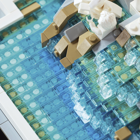 LEGO ARCHITECTURE FONTANA DI TREVI