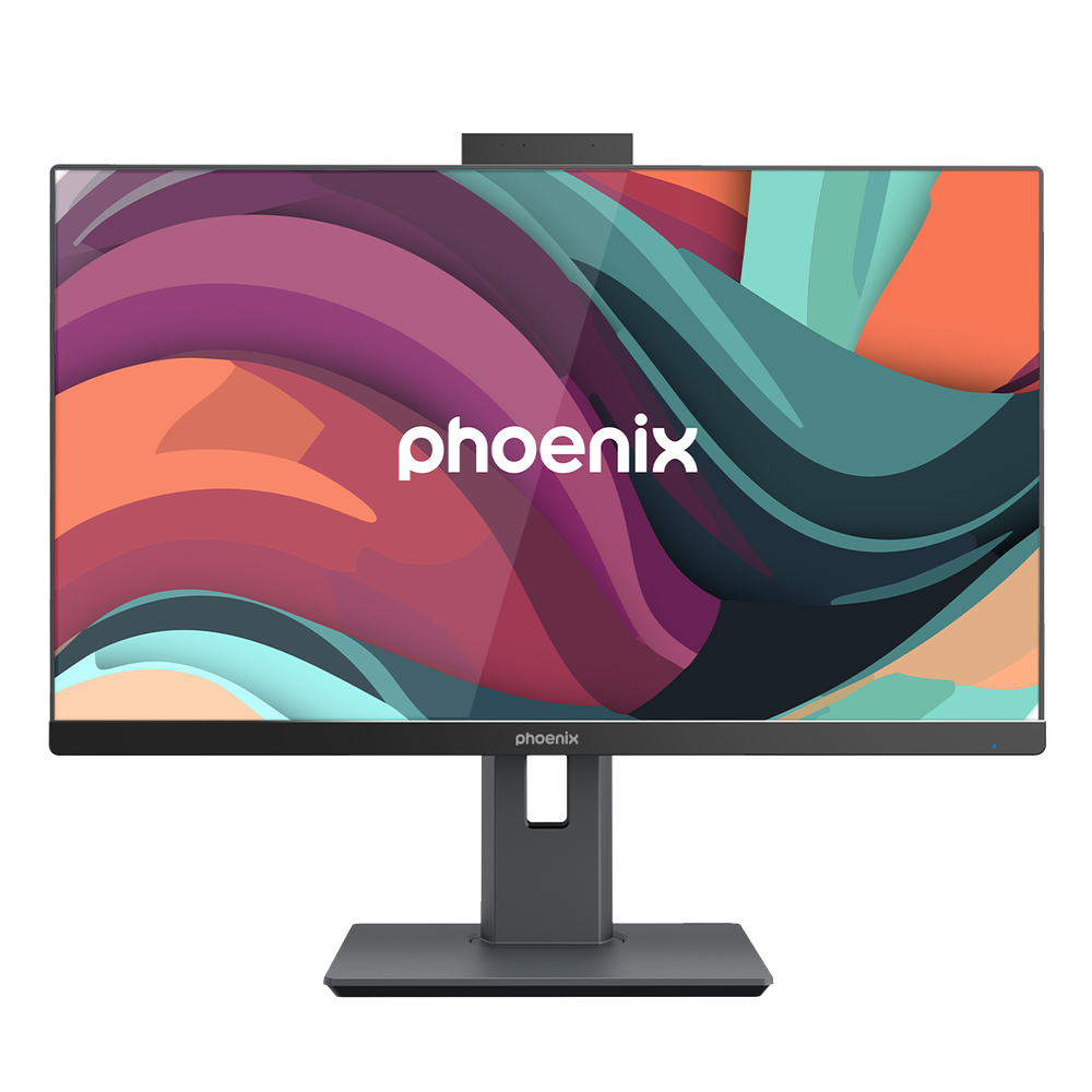 BAREBONE ALL IN ONE PHOENIX 24" CAMPRO4 H610T2 DDR5 CON ADAPTADOR 120W