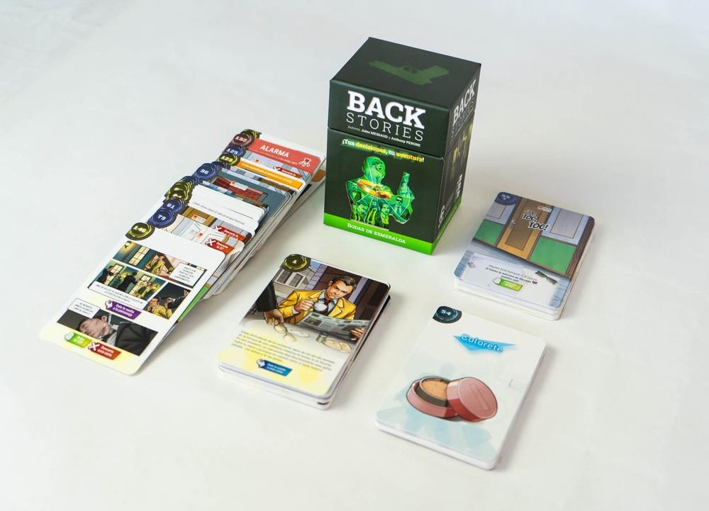JUEGO DE MESA BACK STORIES 2 - BODAS DE ESMERALDA