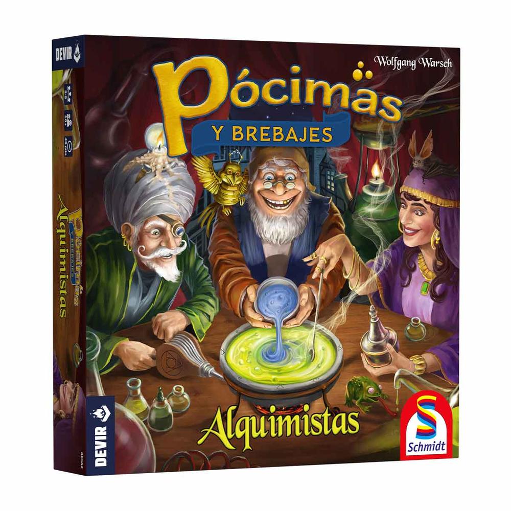 EXPANSIÓN JUEGO DE MESA PÓCIMAS Y BREBAJES: ALQUIMISTAS
