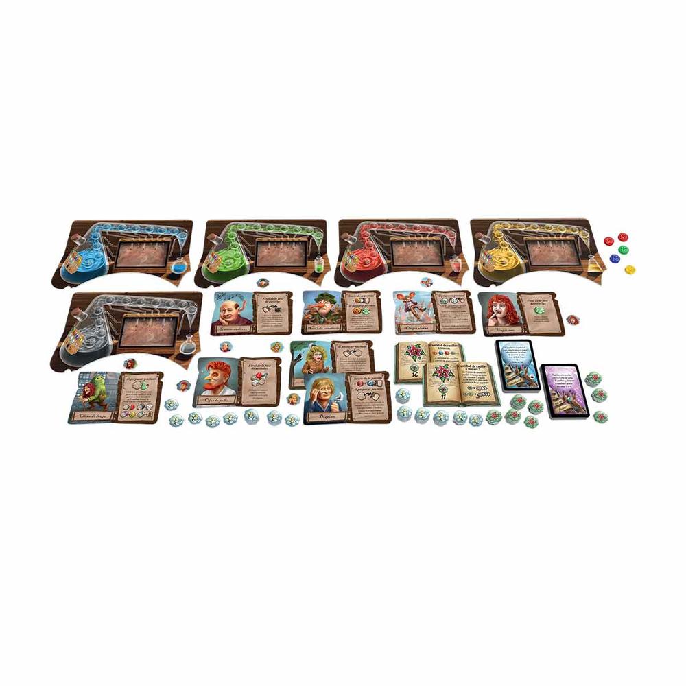 EXPANSIÓN JUEGO DE MESA PÓCIMAS Y BREBAJES: ALQUIMISTAS