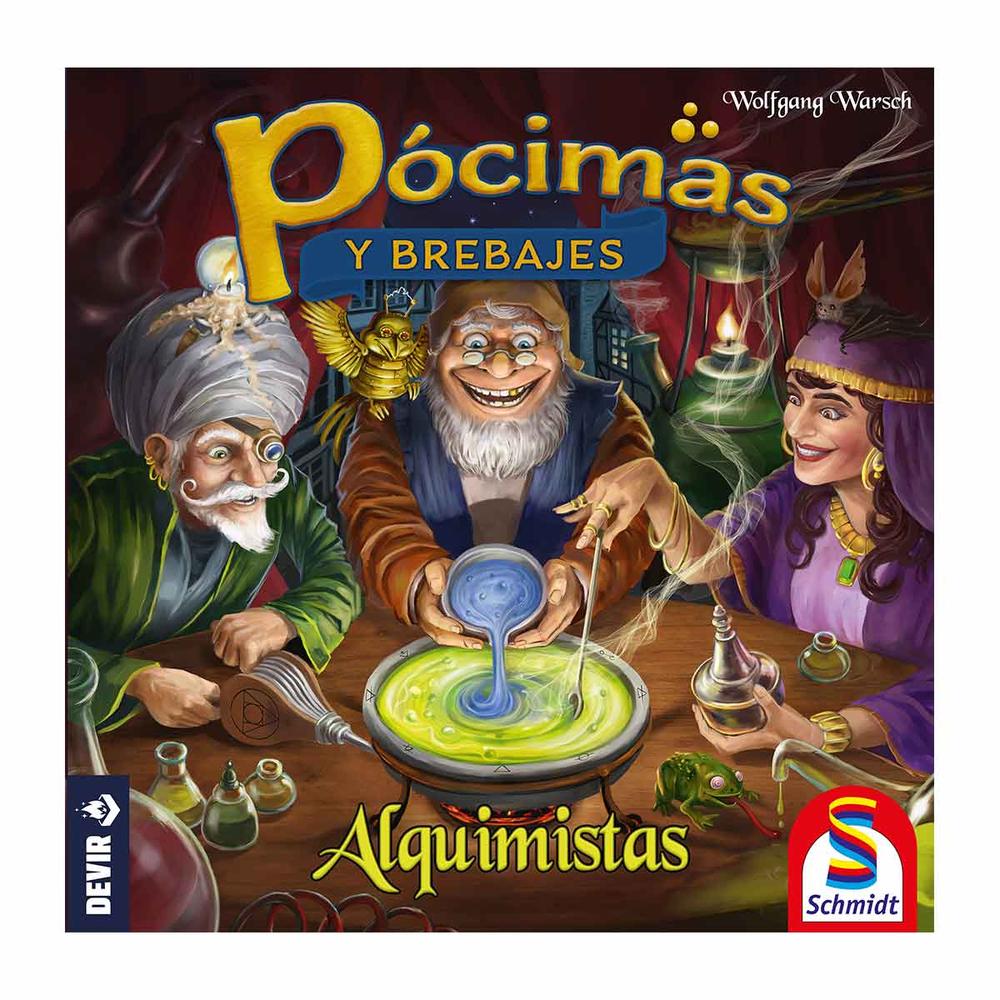 EXPANSIÓN JUEGO DE MESA PÓCIMAS Y BREBAJES: ALQUIMISTAS