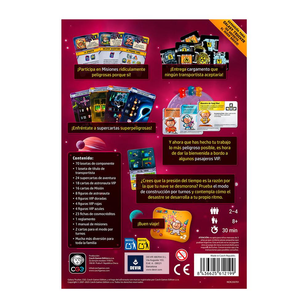 EXPANSIÓN GALAXY TRUCKER ¿¡HACER QUÉ?!