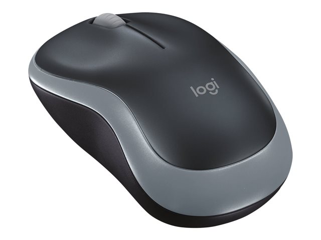 MOUSE RATON LOGITECH M185 OPTICO WIRELESS INALAMBRICO GRIS 2.4GHZ
