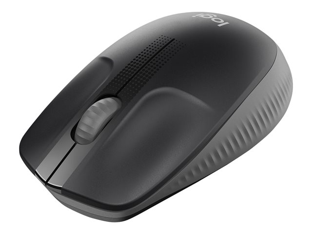 MOUSE RATON LOGITECH M190 FULL SIZE OPTICO WIRELESS INALAMBRICO GRIS MARENGO