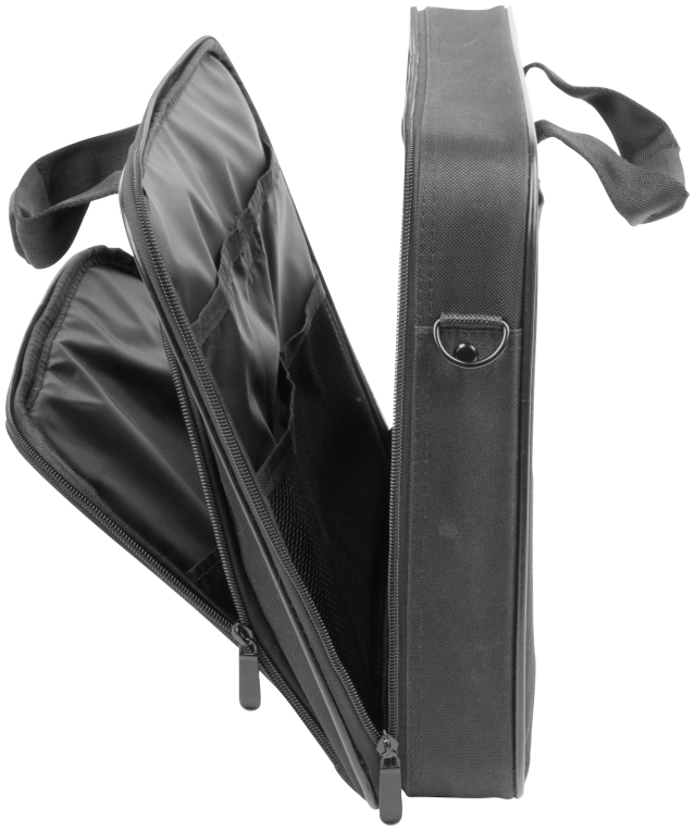 NATEC Doberman maletines para portátil 43,9 cm (17.3") Maletín Negro