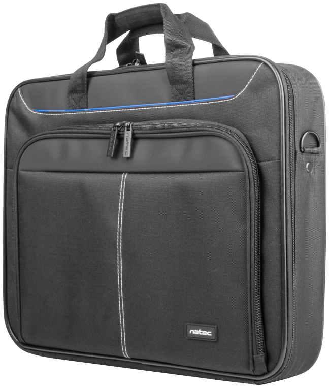 NATEC Doberman maletines para portátil 43,9 cm (17.3") Maletín Negro
