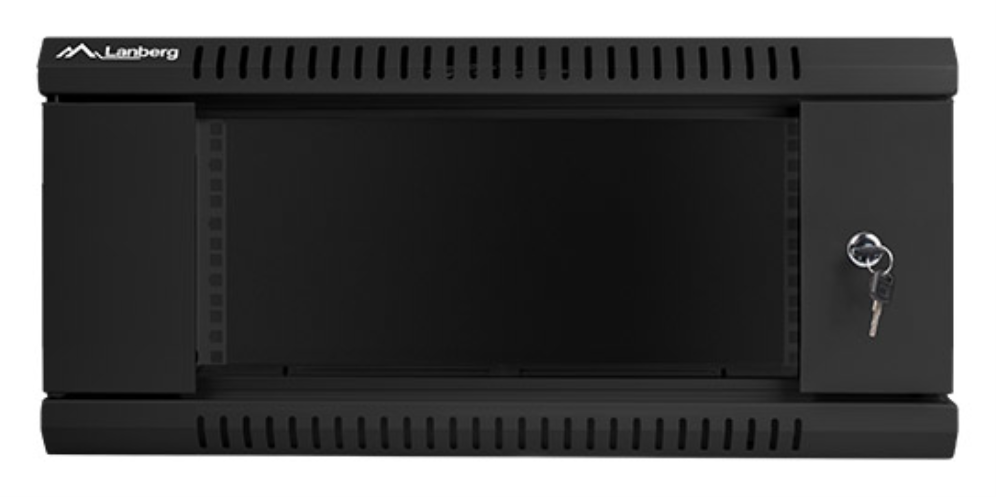 Lanberg WF01-6404-10B armario rack 4U Bastidor de pared Negro