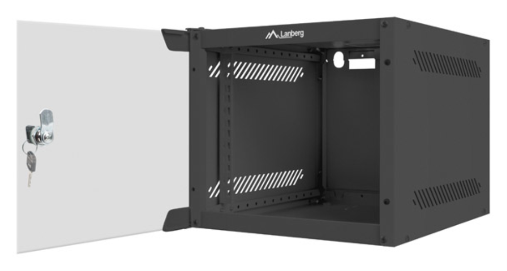 Lanberg WF10-2304-10B armario rack 4U Bastidor de pared Negro
