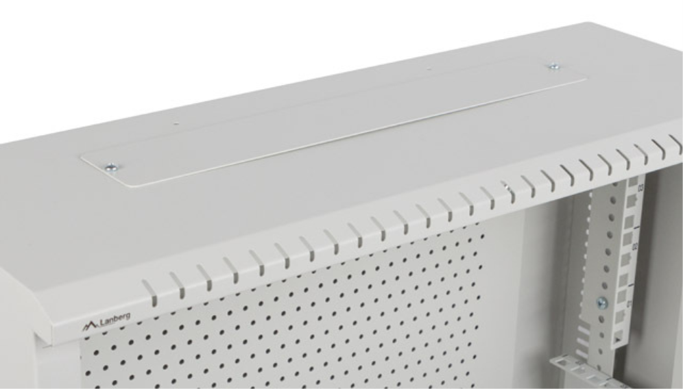 Lanberg WAF1-5203-04-00S armario rack 3U Bastidor de pared Gris