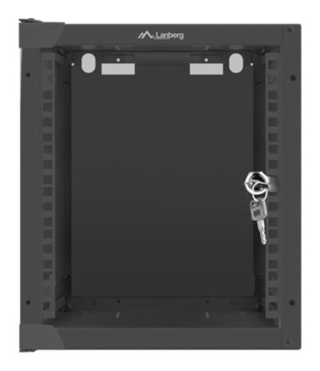 Lanberg WF10-2306-10B armario rack 6U Bastidor de pared Negro
