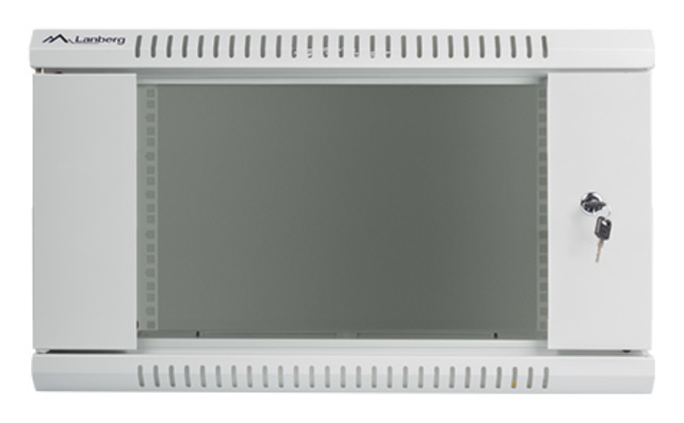 Lanberg WF01-6406-10S armario rack 6U Bastidor de pared Gris