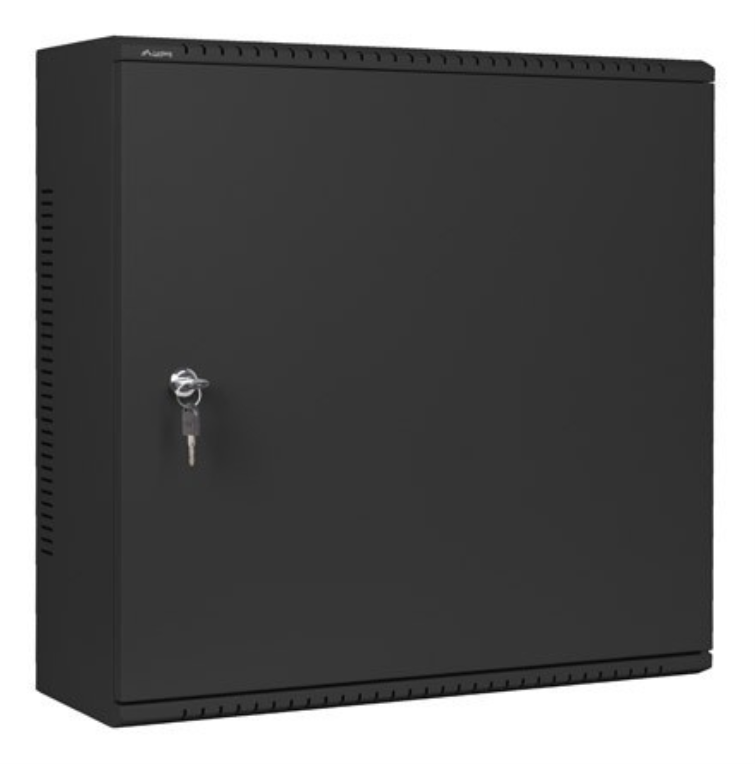Lanberg WAF1-5203-06-00B armario rack 6U Bastidor de pared Negro