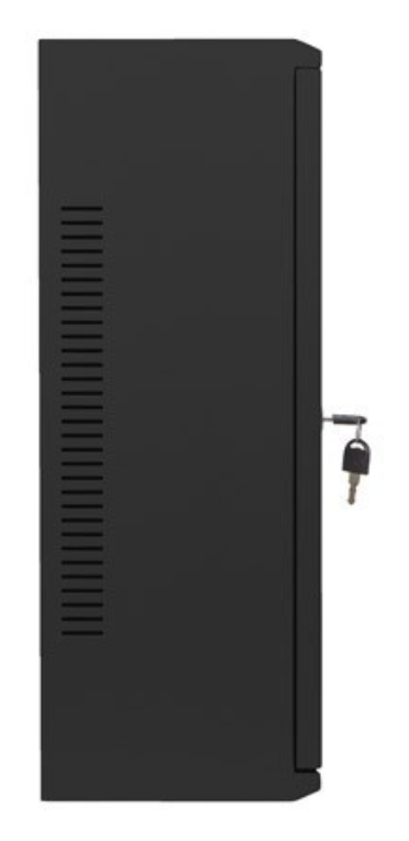Lanberg WAF1-5203-06-00B armario rack 6U Bastidor de pared Negro