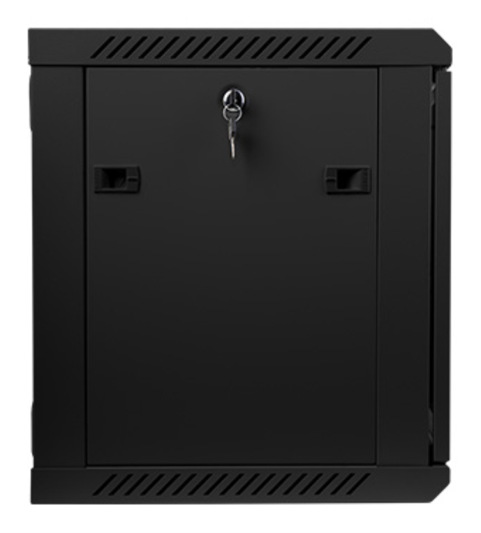Lanberg WF01-6409-10B armario rack 9U Bastidor de pared Negro