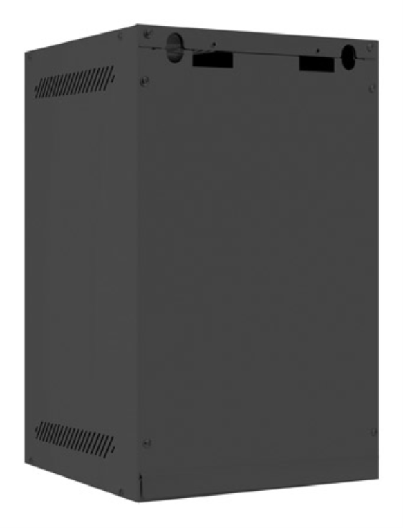 Lanberg WF10-2309-10B armario rack 9U Bastidor de pared Negro