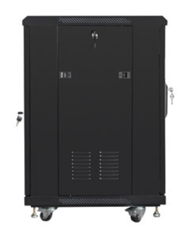 Lanberg FF01-6615-12B armario rack 15U Rack o bastidor independiente Negro
