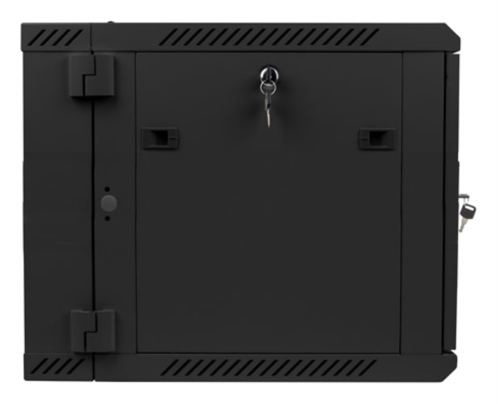 Lanberg WF02-6609-10B armario rack 9U Bastidor de pared Negro