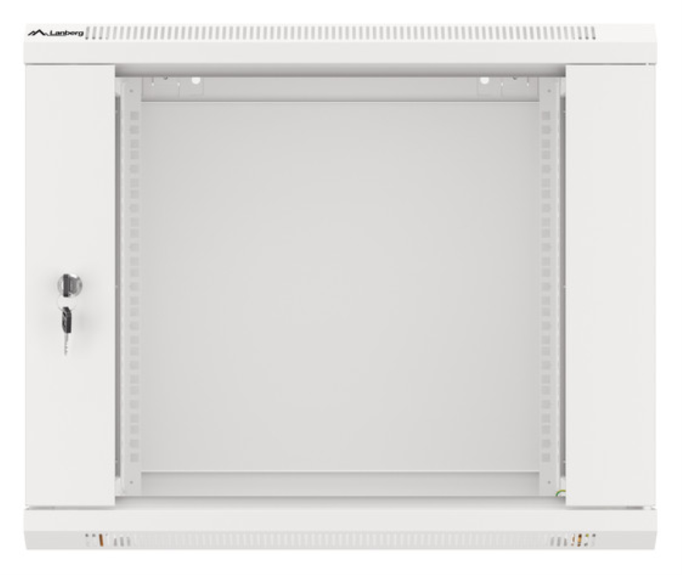 Lanberg WF01-6409-10S armario rack 9U Bastidor de pared Gris