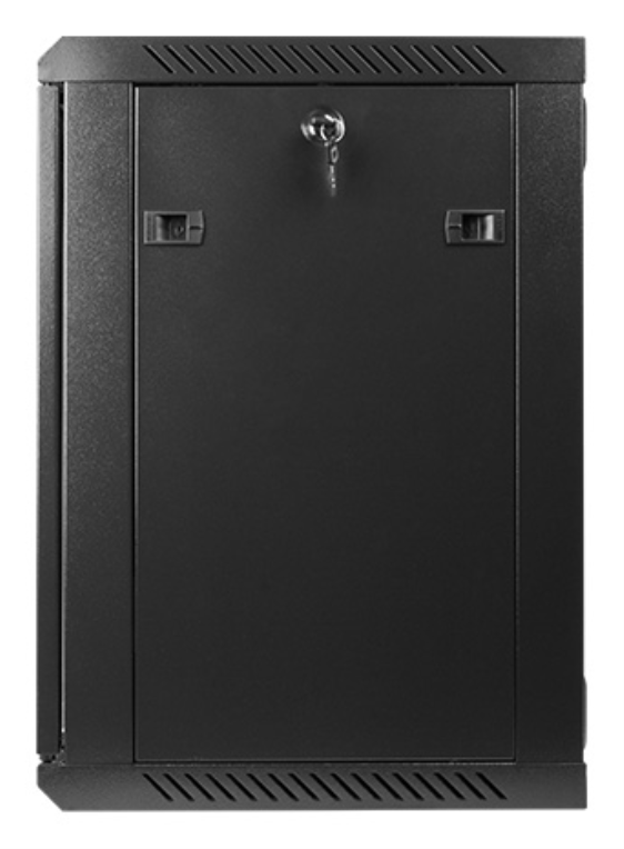 Lanberg WF01-6412-10B armario rack 12U Bastidor de pared Negro