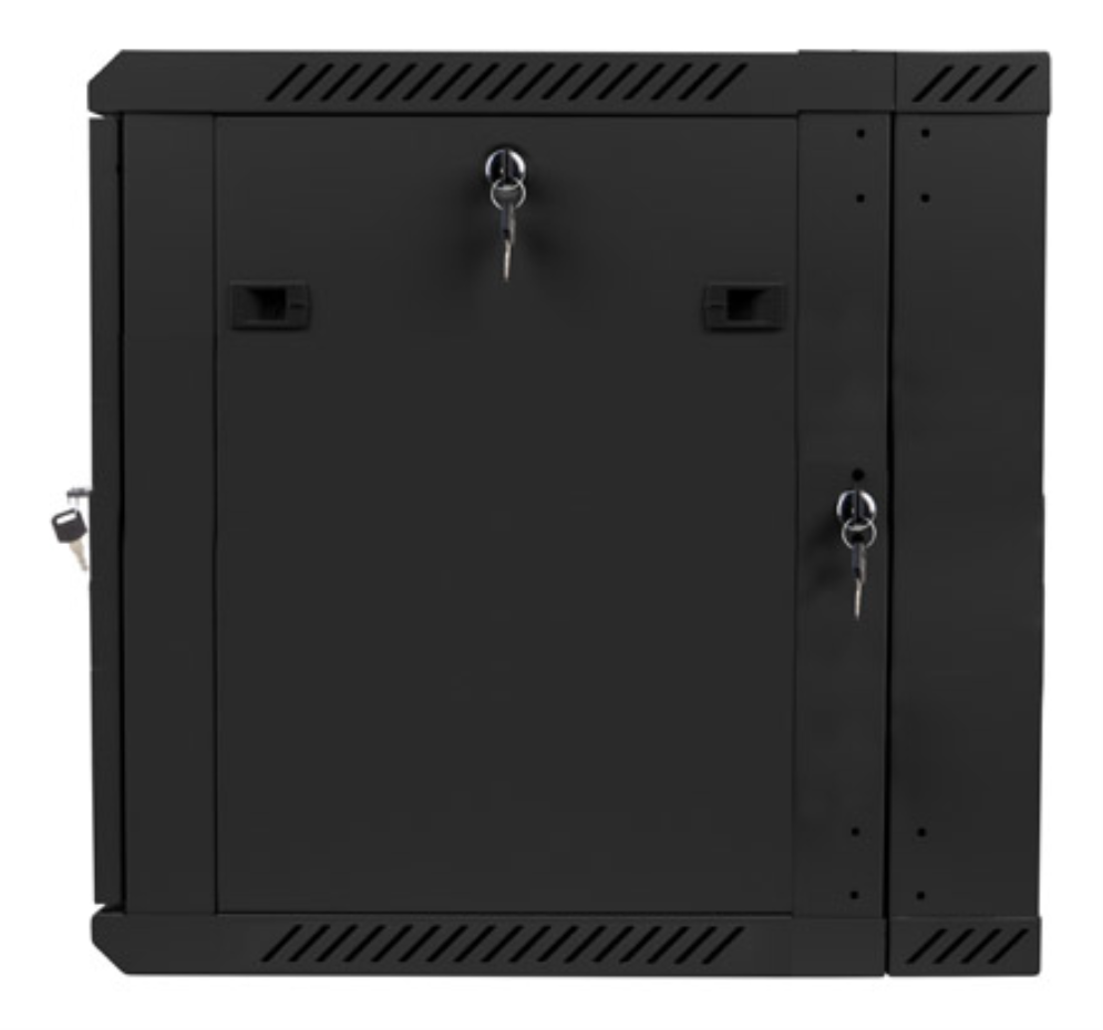 Lanberg WF02-6612-10B armario rack 12U Bastidor de pared Negro