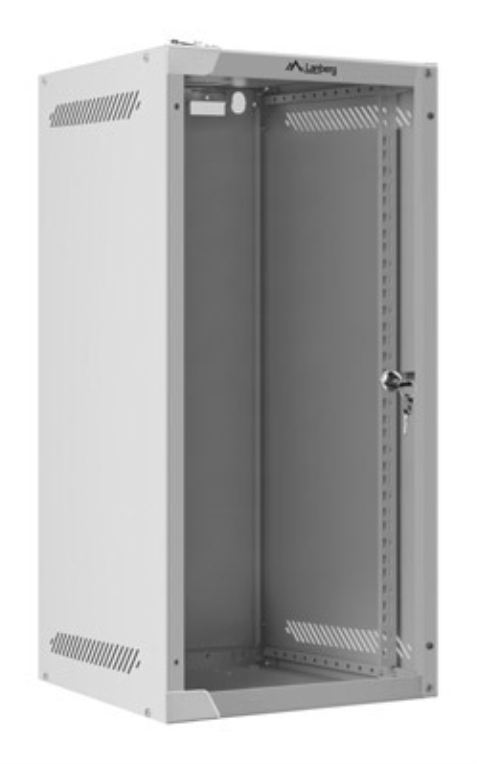 Lanberg WF10-2312-10S armario rack 12U Bastidor de pared Gris