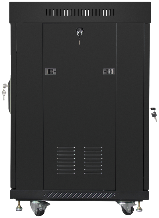 Lanberg FF01-6615-12BL armario rack 15U Rack o bastidor independiente Negro