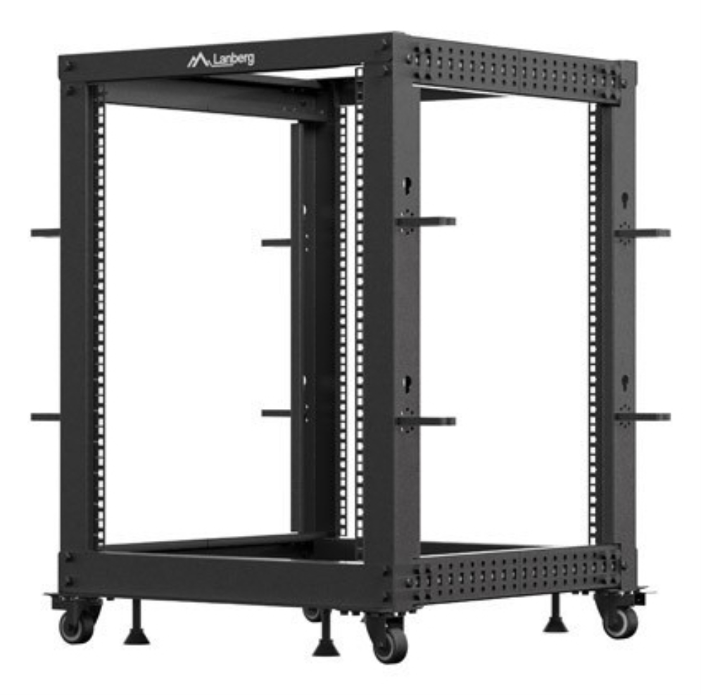 Lanberg OR01-6115-B armario rack 15U Rack o bastidor independiente Negro