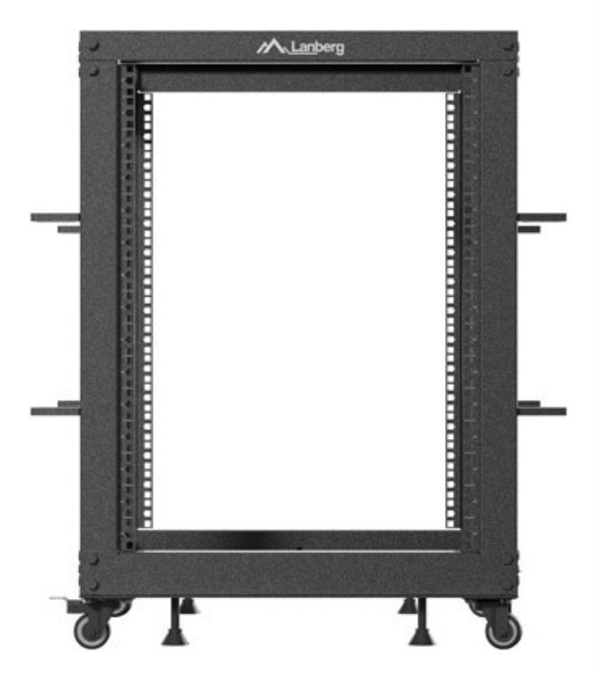 Lanberg OR01-6115-B armario rack 15U Rack o bastidor independiente Negro