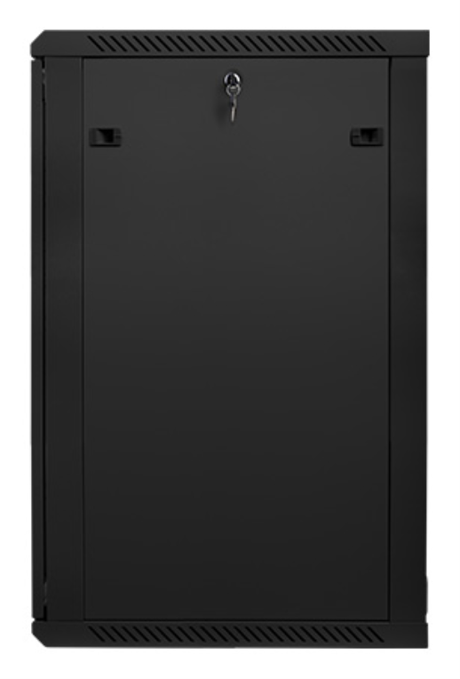 Lanberg WF01-6622-10B armario rack 22U Bastidor de pared Negro