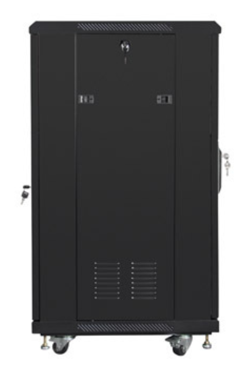 Lanberg FF01-6622-12B armario rack 22U Rack o bastidor independiente Negro