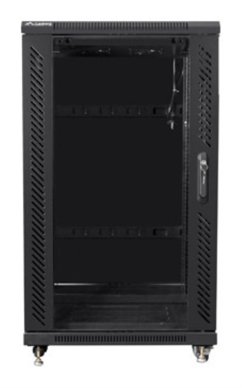Lanberg FF01-6822-12B armario rack 22U Rack o bastidor independiente Negro