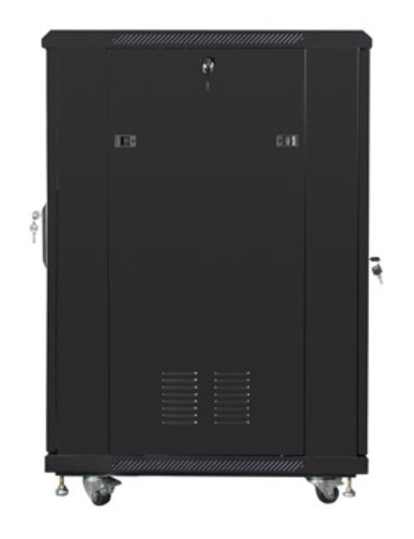Lanberg FF01-6822-12B armario rack 22U Rack o bastidor independiente Negro