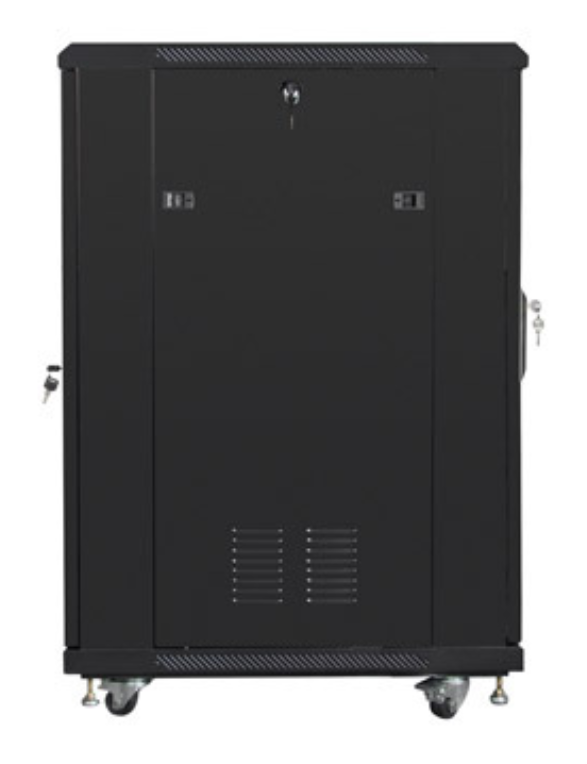 Lanberg FF01-6822-12B armario rack 22U Rack o bastidor independiente Negro