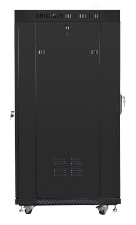 Lanberg FF01-8822-12BL armario rack 22U Rack o bastidor independiente Negro
