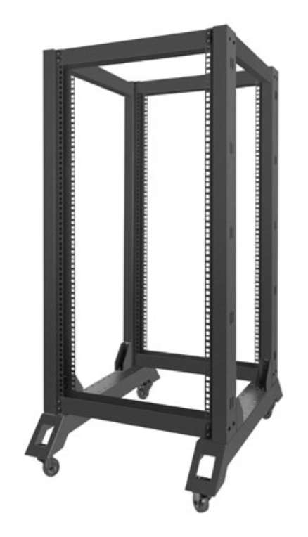 Lanberg OR01-6822-B armario rack 22U Rack o bastidor independiente Negro