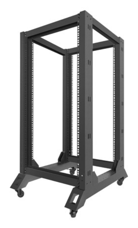 Lanberg OR01-6822-B armario rack 22U Rack o bastidor independiente Negro