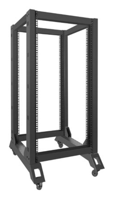 Lanberg OR01-6822-B armario rack 22U Rack o bastidor independiente Negro