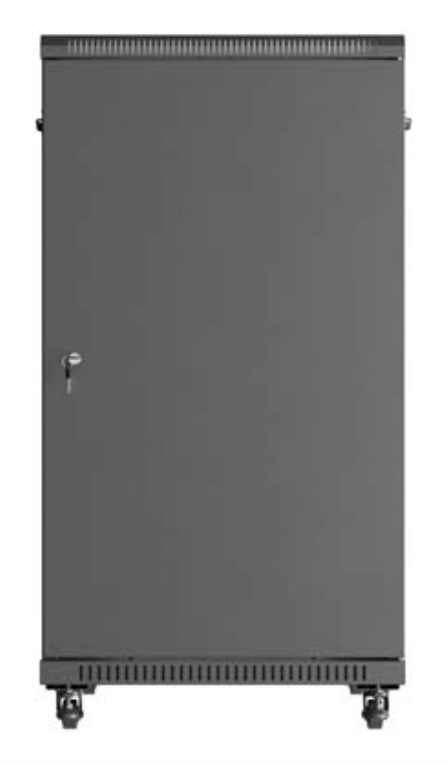Lanberg FF01-6022-12B armario rack 22U Rack o bastidor independiente Negro