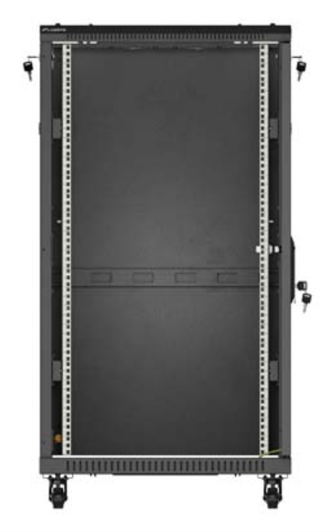 Lanberg FF01-6022-12B armario rack 22U Rack o bastidor independiente Negro