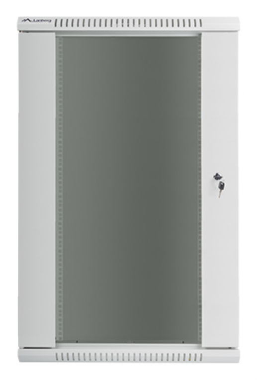 Lanberg WF01-6422-10S armario rack 22U Bastidor de pared Gris