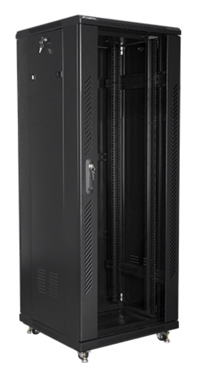 Lanberg FF01-6632-12B armario rack 32U Rack o bastidor independiente Negro