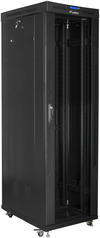 Lanberg FF01-6042-12B armario rack 42U Rack o bastidor independiente Negro
