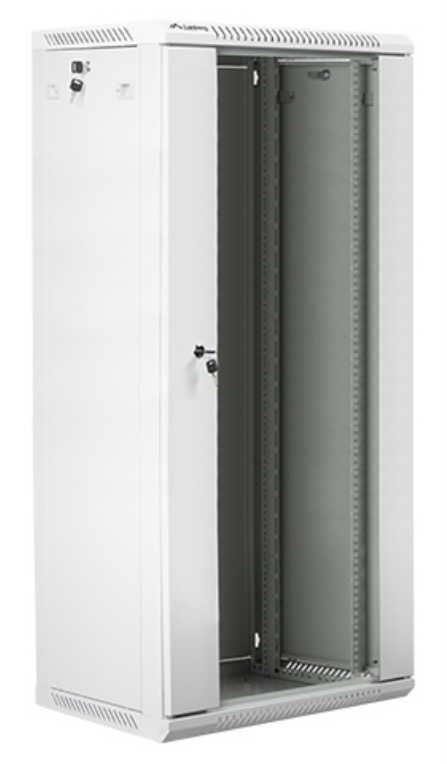 Lanberg WF01-6427-10S armario rack 27U Bastidor de pared Blanco