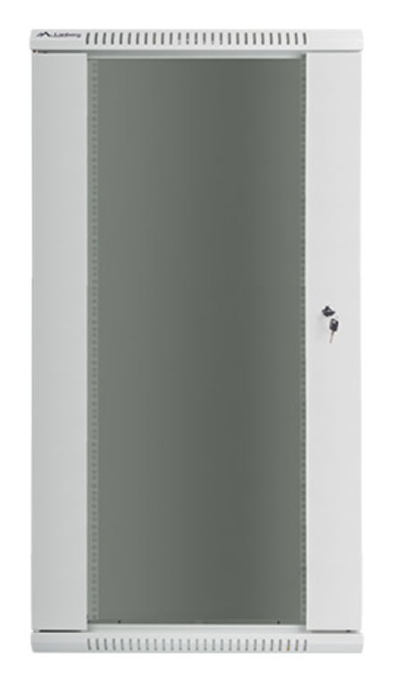 Lanberg WF01-6427-10S armario rack 27U Bastidor de pared Blanco