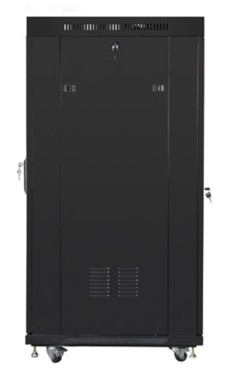 Lanberg FF01-6827-12BL armario rack 27U Rack o bastidor independiente Negro