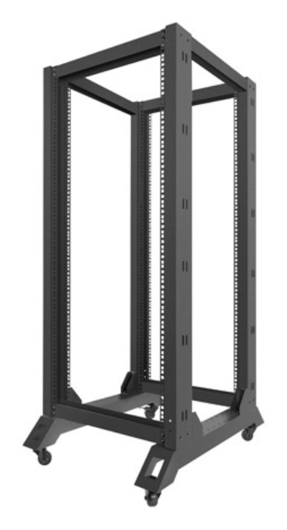 Lanberg OR01-6827-B armario rack 27U Rack o bastidor independiente Negro